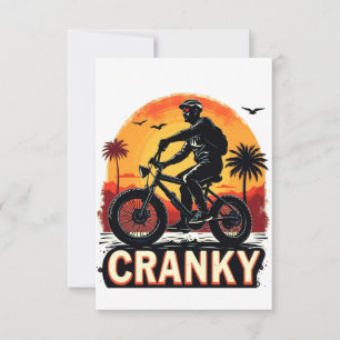 Reserva La Fecha Cranky: Energiza tu viaje - Tee de ciclismo divert