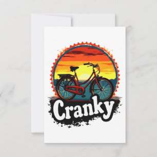 Reserva La Fecha Cranky Sunset Bicycle Tee - Energiza tu viaje