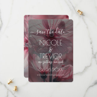 Reserva La Fecha Crea tu propia - Flores Traducentes Rosa