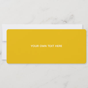 Reserva La Fecha Crea tu propio diseño amarillo personalizado