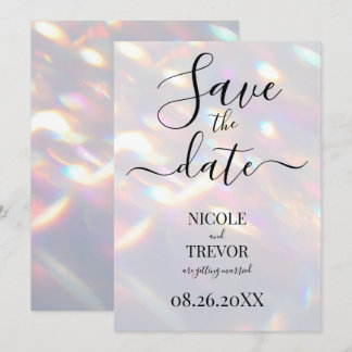 Reserva La Fecha Crea tus propias luces iridiscentes personalizadas