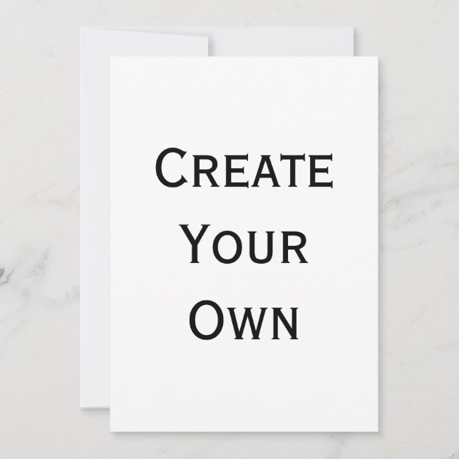 Reserva La Fecha Crear el propio (Anverso)