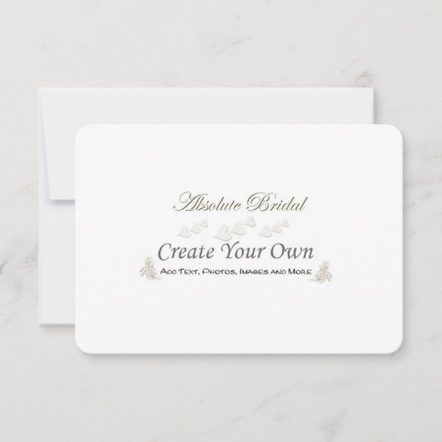 Reserva La Fecha Crear su propia Guardar las fechas (Anverso)