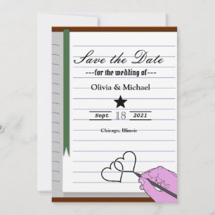 Reserva La Fecha Cuaderno