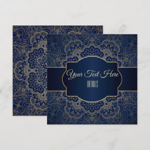 Reserva La Fecha Cualquier Evento Elegante Mandala de Oro