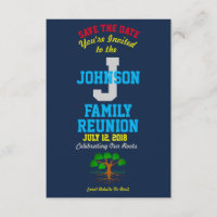 Cualquier nombre de reunión de familia de color de