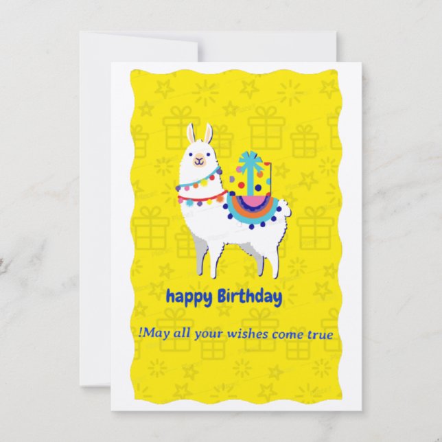 Reserva La Fecha cumpleaños feliz (Anverso)