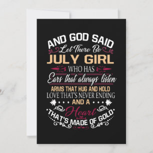 Reserva La Fecha Cumpleaños Y Dios Dijo: —¡Que Haya Chica De Juli