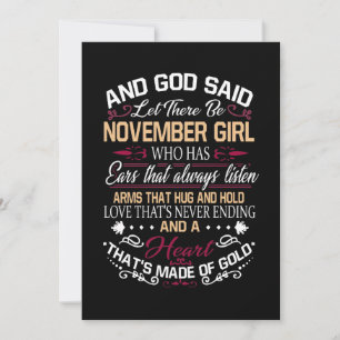 Reserva La Fecha Cumpleaños   Y Dios Dijo Que Haya Chica Noviembre