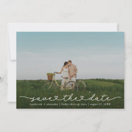 Reserva La Fecha Cute Boho Script Modern Save The Date Card