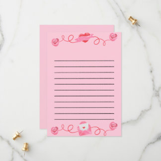 Reserva La Fecha Cute Love Valentines Card