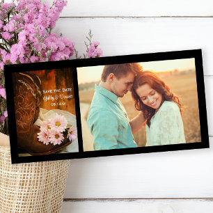 Reserva La Fecha Daisies Cowboy bota la boda occidental salva la fe