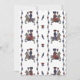 Reserva La Fecha Dala W - Tamaño plano de la invitación: 12,7 cm x 