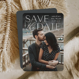 Reserva La Fecha Declaración moderna | Foto vertical