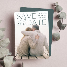 Reserva La Fecha Declaración moderna | Foto vertical