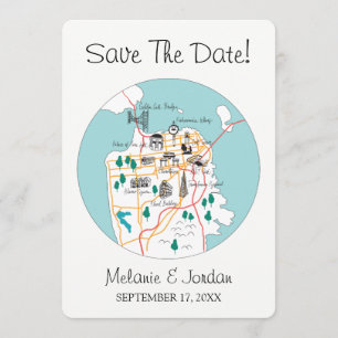 Reserva La Fecha Destino de San Francisco - Guardar La Fecha