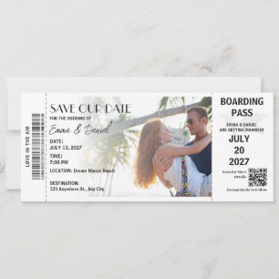Reserva La Fecha Destino Save the Date Plan de Boda