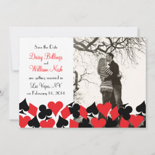 Reserva La Fecha Destiny Las Vegas Wedding Save the Date Card