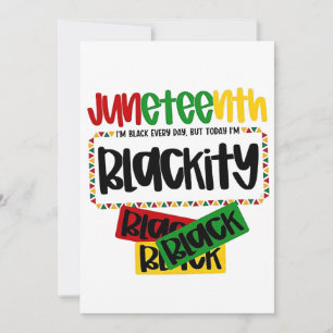 Reserva La Fecha Diecinueve Blackity Black Black Funny