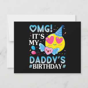 Reserva La Fecha Dios mío, es el cumpleaños de mi papá, feliz para 