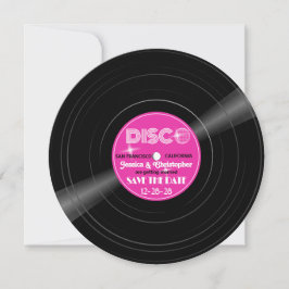 Reserva La Fecha DISCO Ball Vinyl Record - Groovy Purple