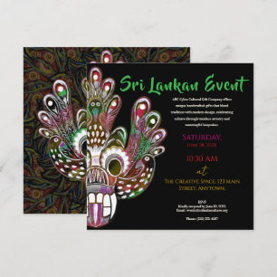 Reserva La Fecha Diseño cultural moderno de Sri Lanka