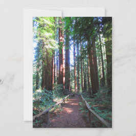 Reserva La Fecha Diseño del sendero Redwood de California