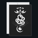 Reserva La Fecha Diseño original para impresión de serpientes 2025,<br><div class="desc">Diseño original para la impresión desde el Reino de los Gatos dedicado al símbolo de 2025 años -Serpiente en combinación con el signo Zodiac personal. Presente agradable y práctico con un concepto original de diseño único. Lo mejor como regalo personal,  talismán y protección.</div>