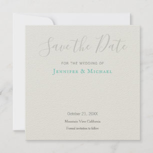 Reserva La Fecha Diseño Profesional de Boda Moderno Salva la Fecha