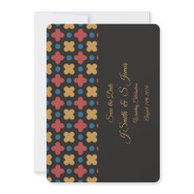 Diseño Retro Modernizado para Save the Date