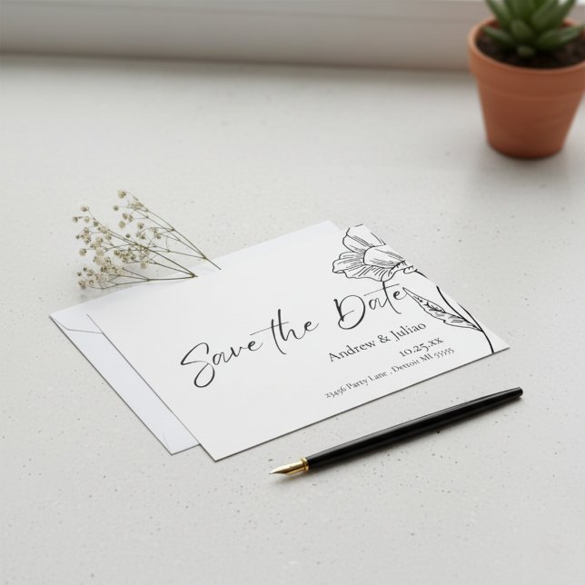 Reserva La Fecha Disparo (Poppy save the date)