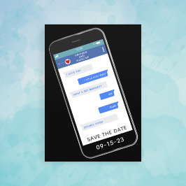 Reserva La Fecha Divertido Mensaje De Texto Boda Guardar La Fecha
