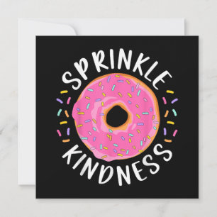 Reserva La Fecha Donut Sprinkle Kindness Chicas graciosas