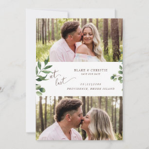 Reserva La Fecha Dos fotos al último Boda