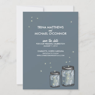 Reserva La Fecha Dos jarras de mason y luciérnagas salvan la fecha