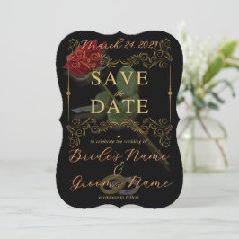 Reserva La Fecha Dozen Roses | Save the Date
