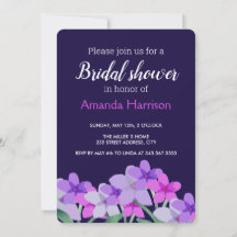 Ducha de novia floral rosa Lilac