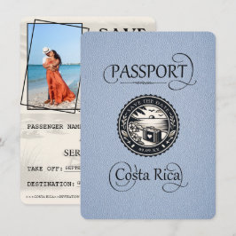 Reserva La Fecha Dusty Blue Costa Rica Passport