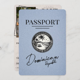 Reserva La Fecha Dusty Blue República Dominicana Passport