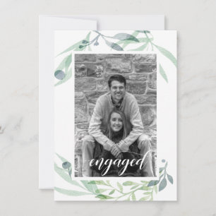 Reserva La Fecha Dusty Blue Sage Green Botanicals Photo