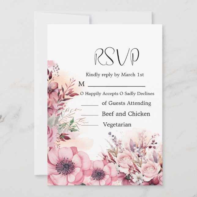 Reserva La Fecha Dusty Coral QR Code Baby Shower (Anverso)