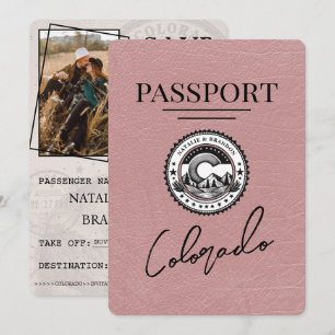 Reserva La Fecha Dusty Rosa Pasaporte Colorado Ahorra La Fecha