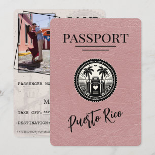 Reserva La Fecha Dusty Rosa Pasaporte de Puerto Rico