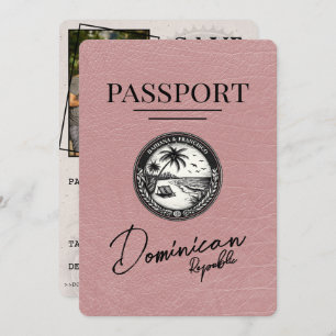 Reserva La Fecha Dusty Rosa Pasaporte República Dominicana