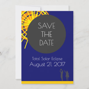 Reserva La Fecha Eclipse solar total Guardar la fecha