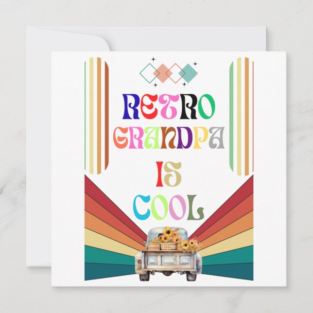 Reserva La Fecha El abuelo retro es Guay (Anverso)