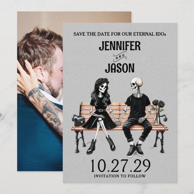 Reserva La Fecha El amor eterno salva la fecha (Anverso / Reverso)