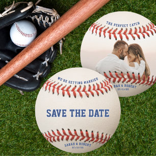 Reserva La Fecha El béisbol, el Boda fotográfico de la captura perf