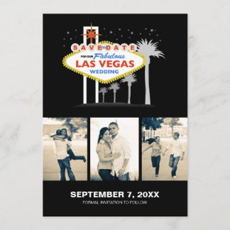 Reserva La Fecha El Boda de Las Vegas Save-the Date
