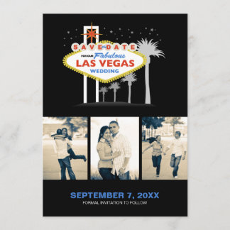 Reserva La Fecha El Boda de Las Vegas Save-the Date